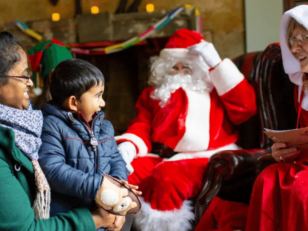 Christmas at Clumber Park, meet Santa